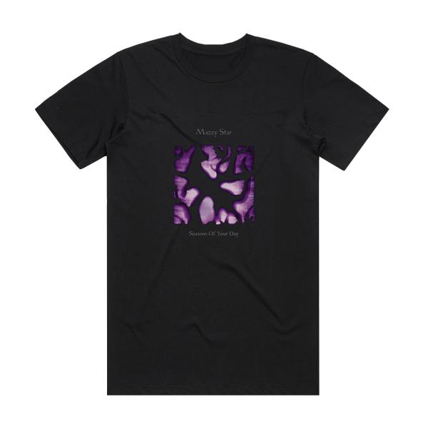 Mazzy Star Seasons Of Your Day Album Cover T-Shirt Black