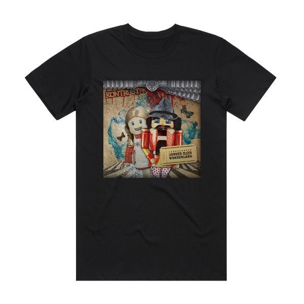 Kontrust Second Hand Wonderland Album Cover T-Shirt Black