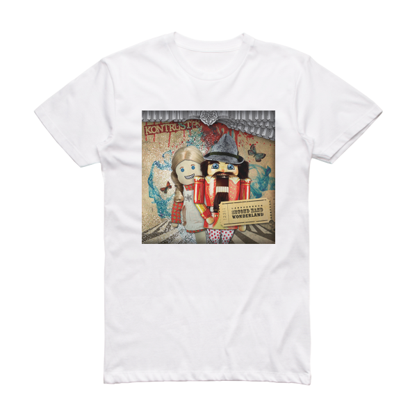 Kontrust Second Hand Wonderland Album Cover T-Shirt White