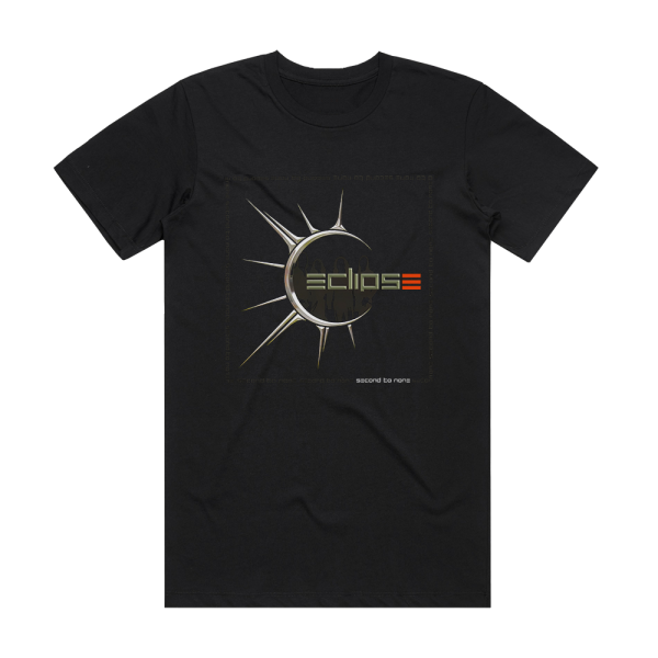Eclipse Second To None Album Cover T-Shirt Black