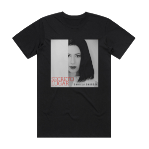 Daniela Barroso Secreto Lugar Album Cover T-Shirt Black