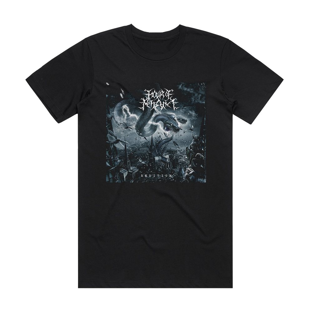 Hour of Penance Sedition Album Cover T-Shirt Black – ALBUM COVER T-SHIRTS