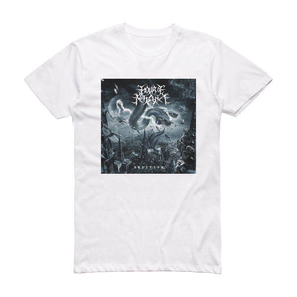 Hour of Penance Sedition Album Cover T-Shirt White