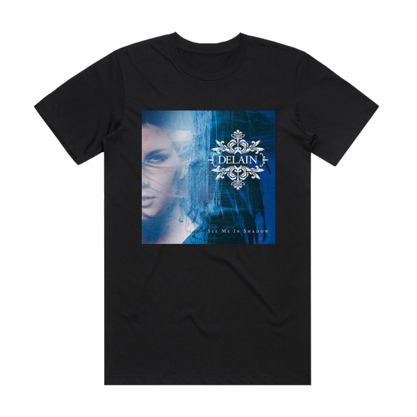 Delain See Me In Shadow Album Cover T-Shirt Black