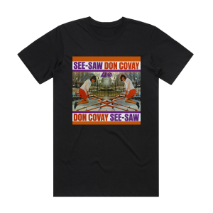Don Covay See Saw 2 Album Cover T-Shirt Black