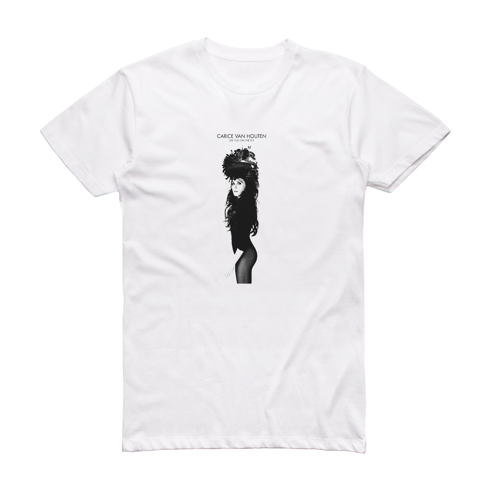 Carice van Houten See You On The Ice Album Cover T-Shirt White – ALBUM ...