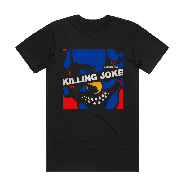 Killing Joke Seeing Red Album Cover T-Shirt Black