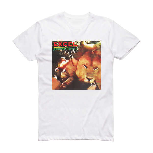 Excel Seeking Refuge 1 Album Cover T-Shirt White