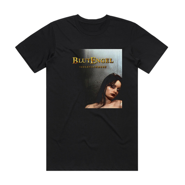 Blutengel Seelenschmerz Album Cover T-Shirt Black