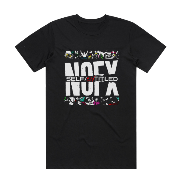 NOFX Self Entitled Album Cover T-Shirt Black