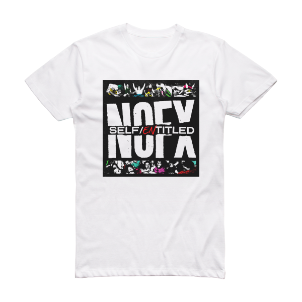 NOFX Self Entitled Album Cover T-Shirt White