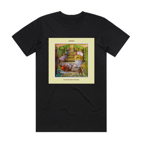 Genesis Selling England By The Pound 1 Album Cover T-Shirt Black