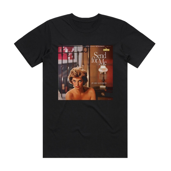 Julie London Send For Me 2 Album Cover T-Shirt Black