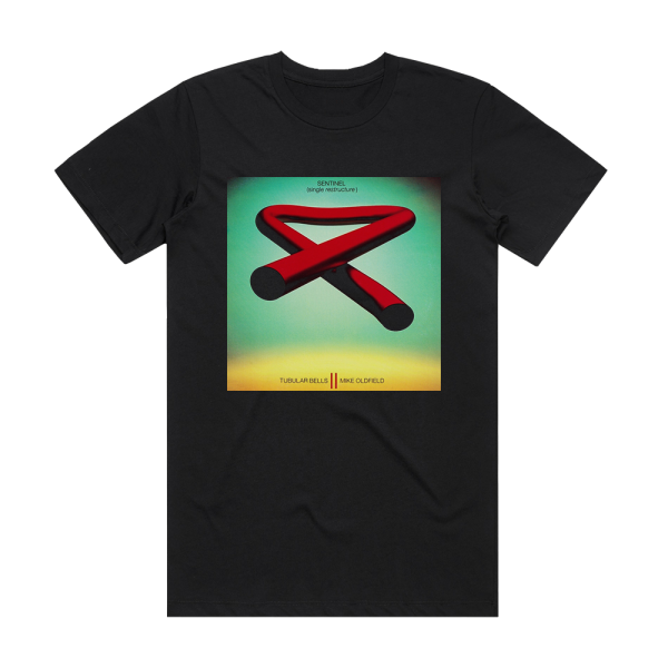 Mike Oldfield Sentinel 1 Album Cover T-Shirt Black