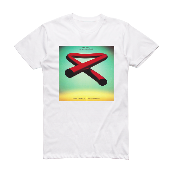 Mike Oldfield Sentinel 1 Album Cover T-Shirt White