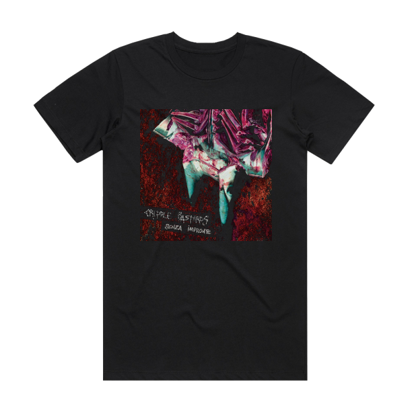 Cripple Bastards Senza Impronte Album Cover T-Shirt Black