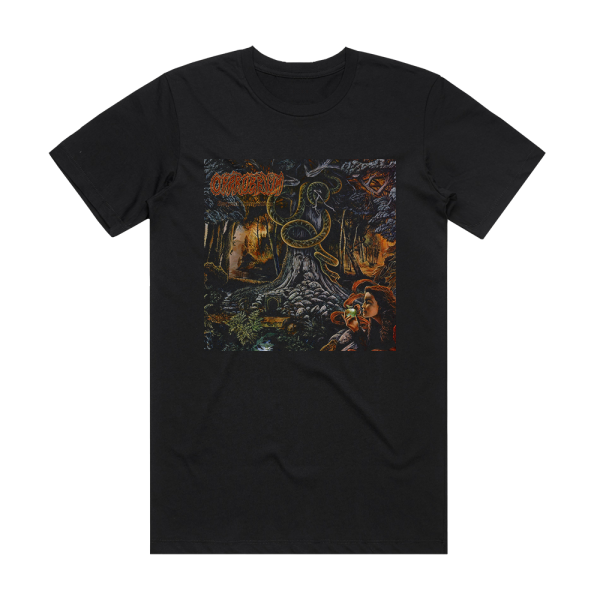 Opprobrium Serpent Temptation Album Cover T-Shirt Black