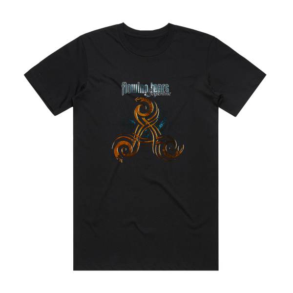Flowing Tears Serpentine Album Cover T-Shirt Black