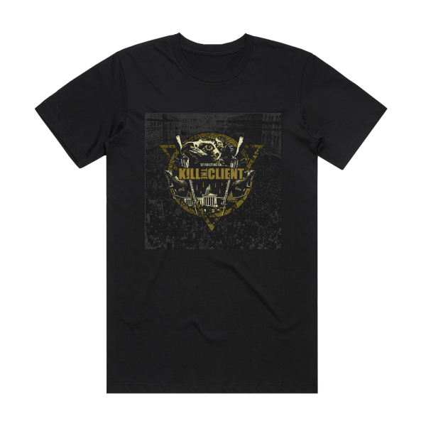 Kill the Client Set For Extinction Album Cover T-Shirt Black