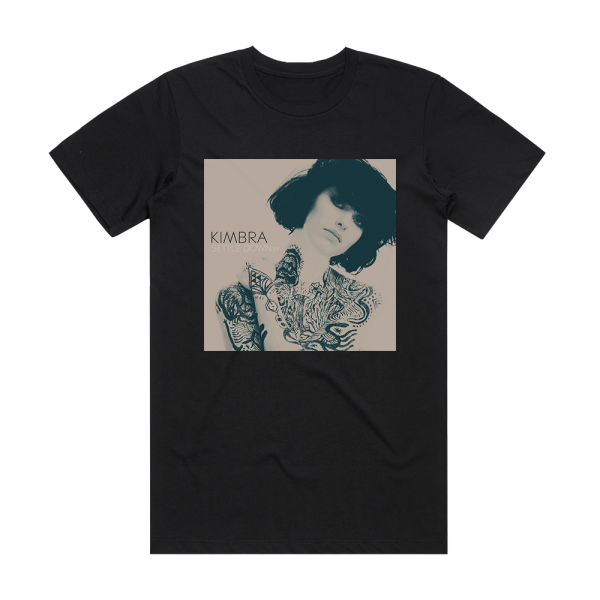 Kimbra Settle Down Album Cover T-Shirt Black