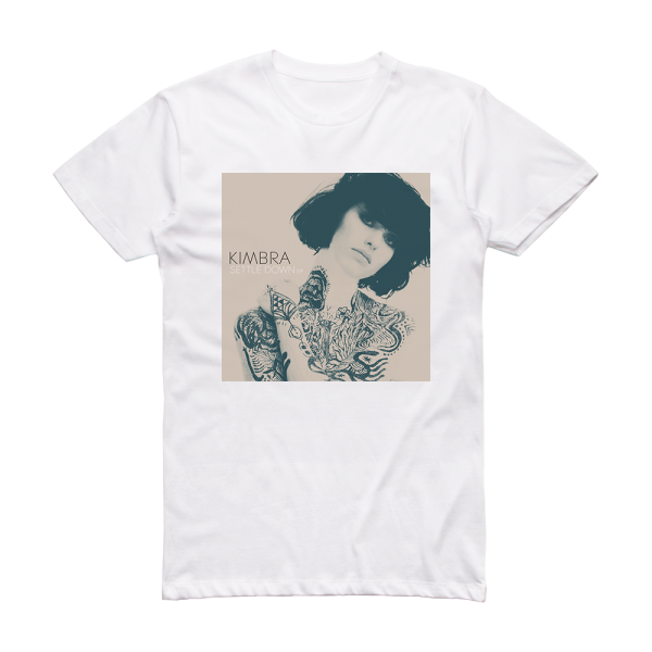 Kimbra Settle Down Album Cover T-Shirt White