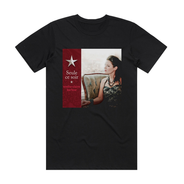 Emilie-Claire Barlow Seule Ce Soir Album Cover T-Shirt Black