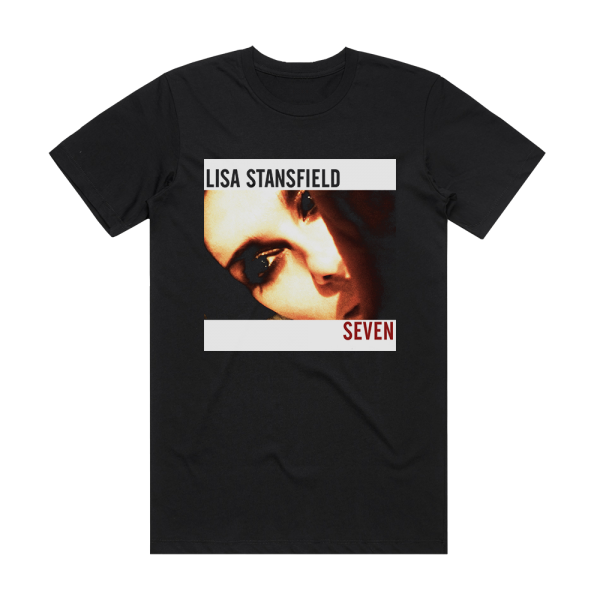 Lisa Stansfield Seven Album Cover T-Shirt Black