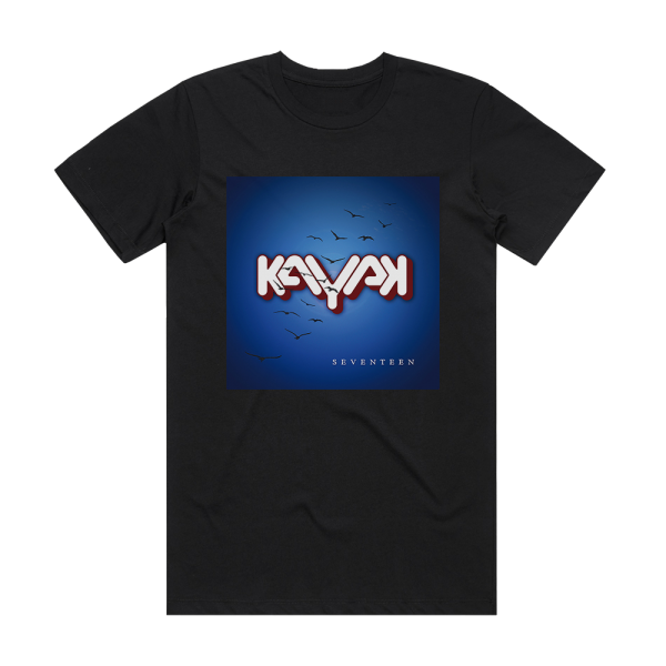 Kayak Seventeen Album Cover T-Shirt Black