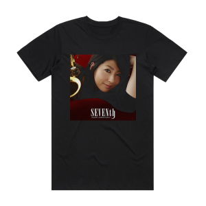Kaori Kobayashi Seventh Album Cover T-Shirt Black