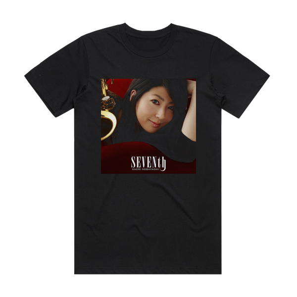Kaori Kobayashi Seventh Album Cover T-Shirt Black