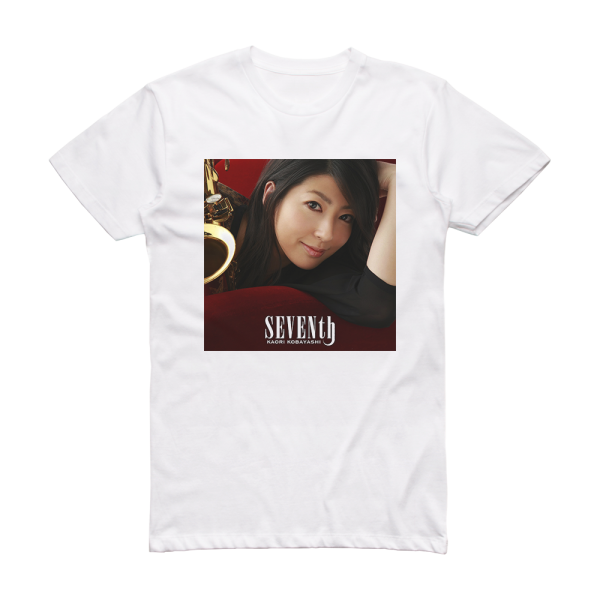 Kaori Kobayashi Seventh Album Cover T-Shirt White