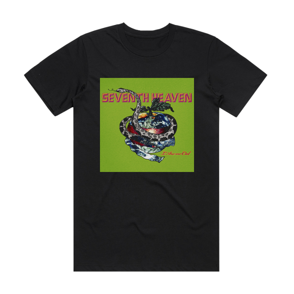 LArc~en~Ciel Seventh Heaven Album Cover T-Shirt Black