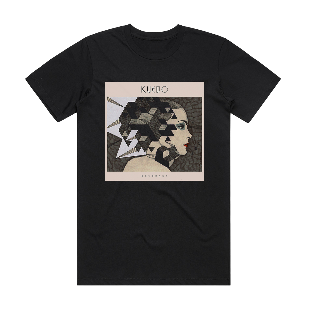 Kuedo Severant Album Cover T-Shirt Black