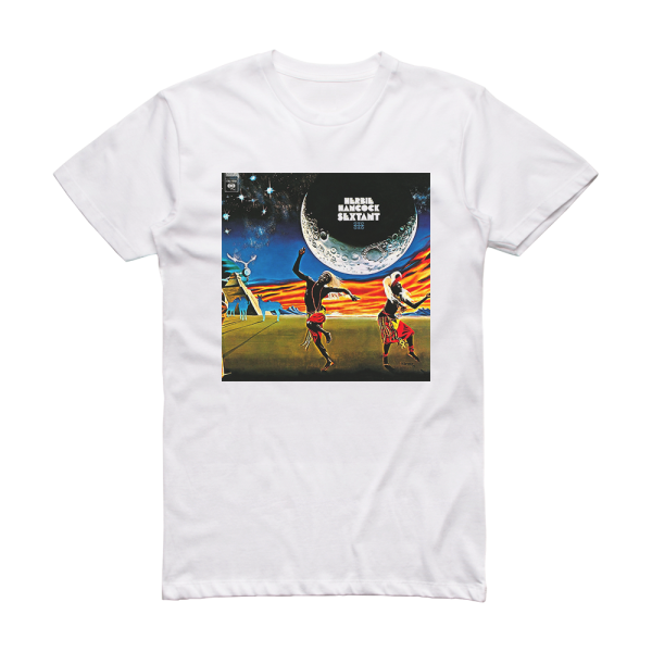 Herbie Hancock Sextant Album Cover T-Shirt White