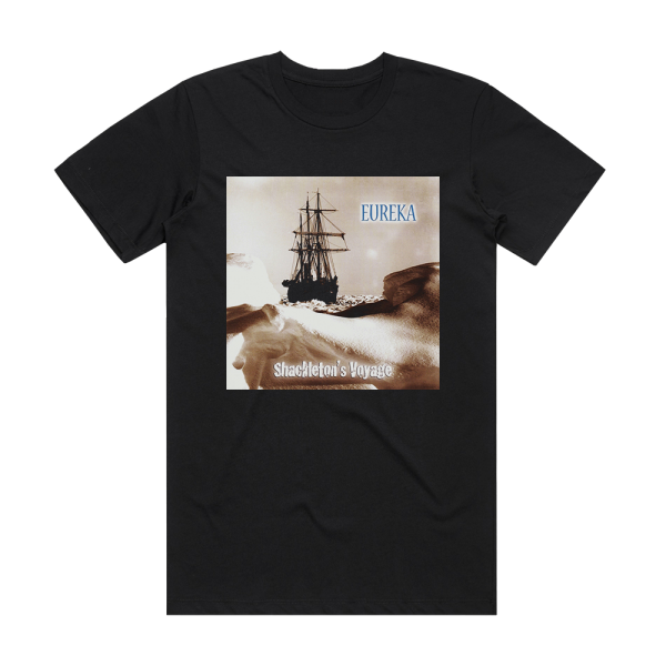 Eureka Shackletons Voyage Album Cover T-Shirt Black