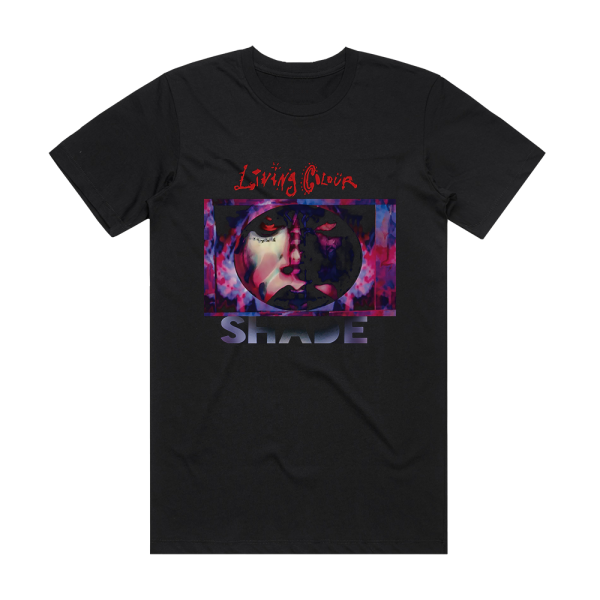 Living Colour Shade Album Cover T-Shirt Black