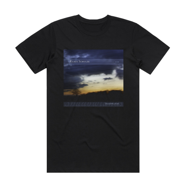 Klaus Schulze Shadowlands Album Cover T-Shirt Black