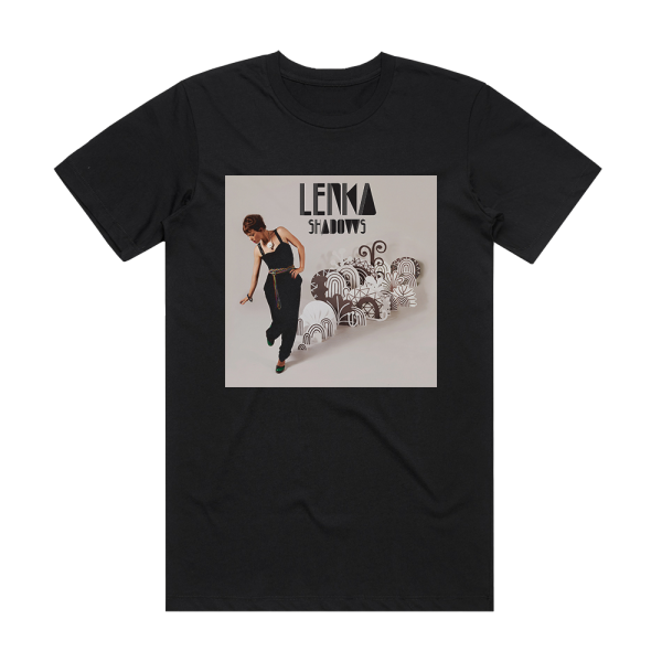 Lenka Shadows Album Cover T-Shirt Black