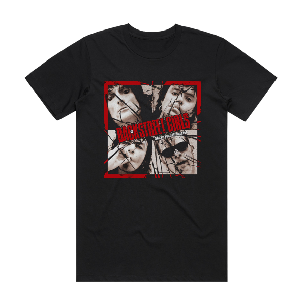 Backstreet Girls Shake Your Stimulator Album Cover T-Shirt Black