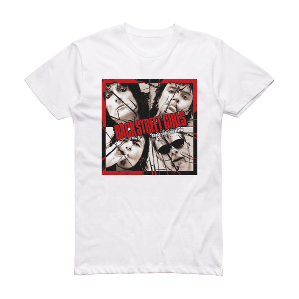 Backstreet Girls Shake Your Stimulator Album Cover T-Shirt White