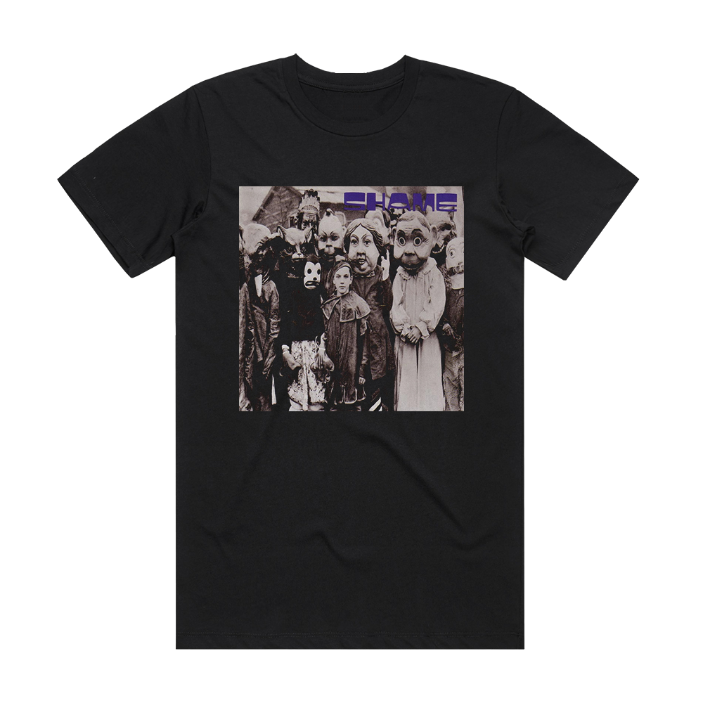 Brad Shame Album Cover T-Shirt Black – ALBUM COVER T-SHIRTS