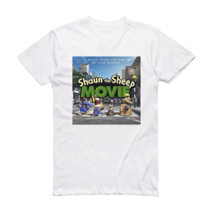 Ilan Eshkeri Shaun The Sheep Movie Album Cover T-Shirt White