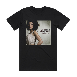 Carrie Rodriguez She Aint Me Album Cover T-Shirt Black