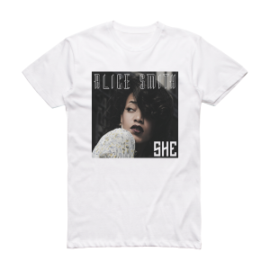 Alice Smith She Album Cover T-Shirt White