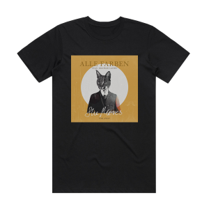 Alle Farben She Moves Far Away Album Cover T-Shirt Black