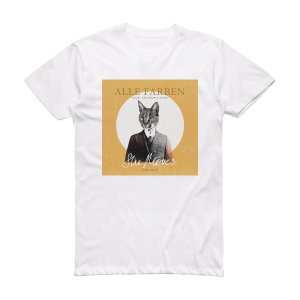 Alle Farben She Moves Far Away Album Cover T-Shirt White