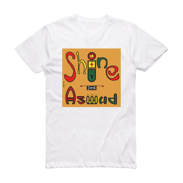 Aswad Shine Album Cover T-Shirt White