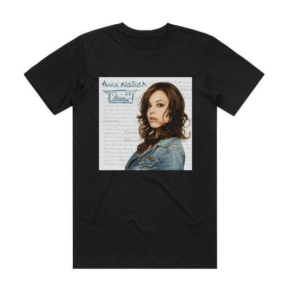 Anna Nalick Shine Ep Album Cover T-Shirt Black