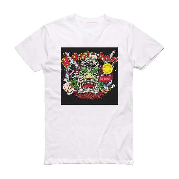 Hard‐Ons Shit Pants Shit Pants Japanese Vacation Album Cover T-Shirt White