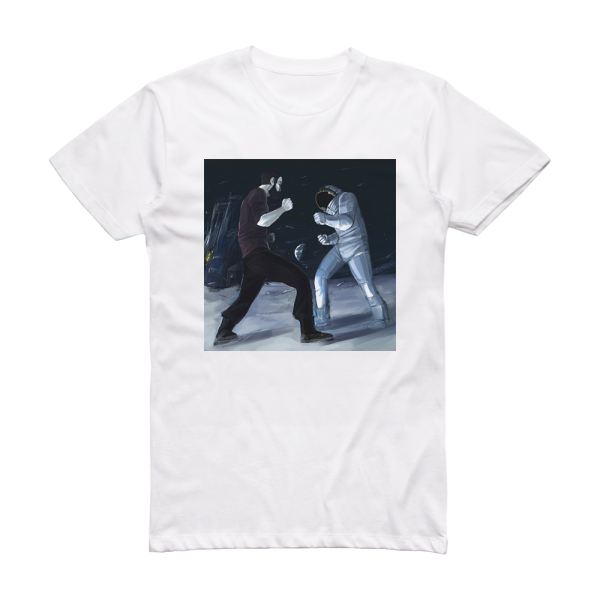 Modern Crusader Shockwave Album Cover T-Shirt White